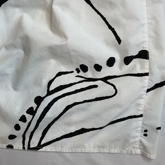 Vintage Lanz Dress Size‎ 6 Cotton USA Abstract Paint Splatter Print  Button Back - Picture 9 of 9